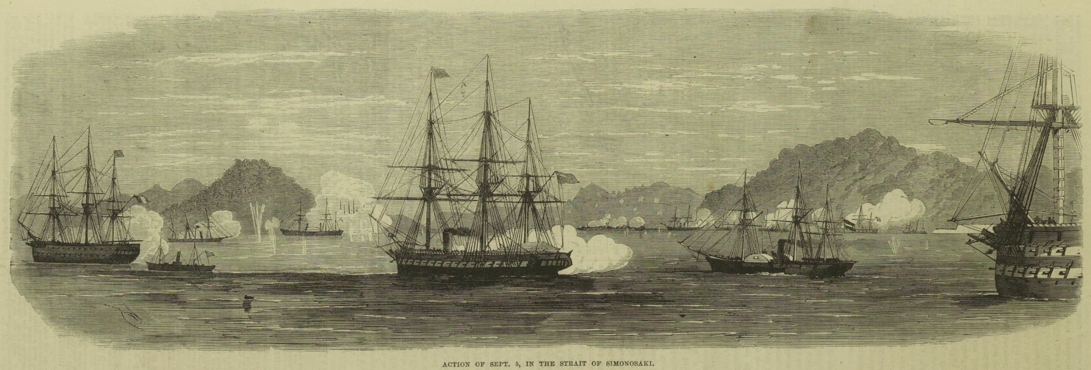 bombardment of Shimonoseki, 1864